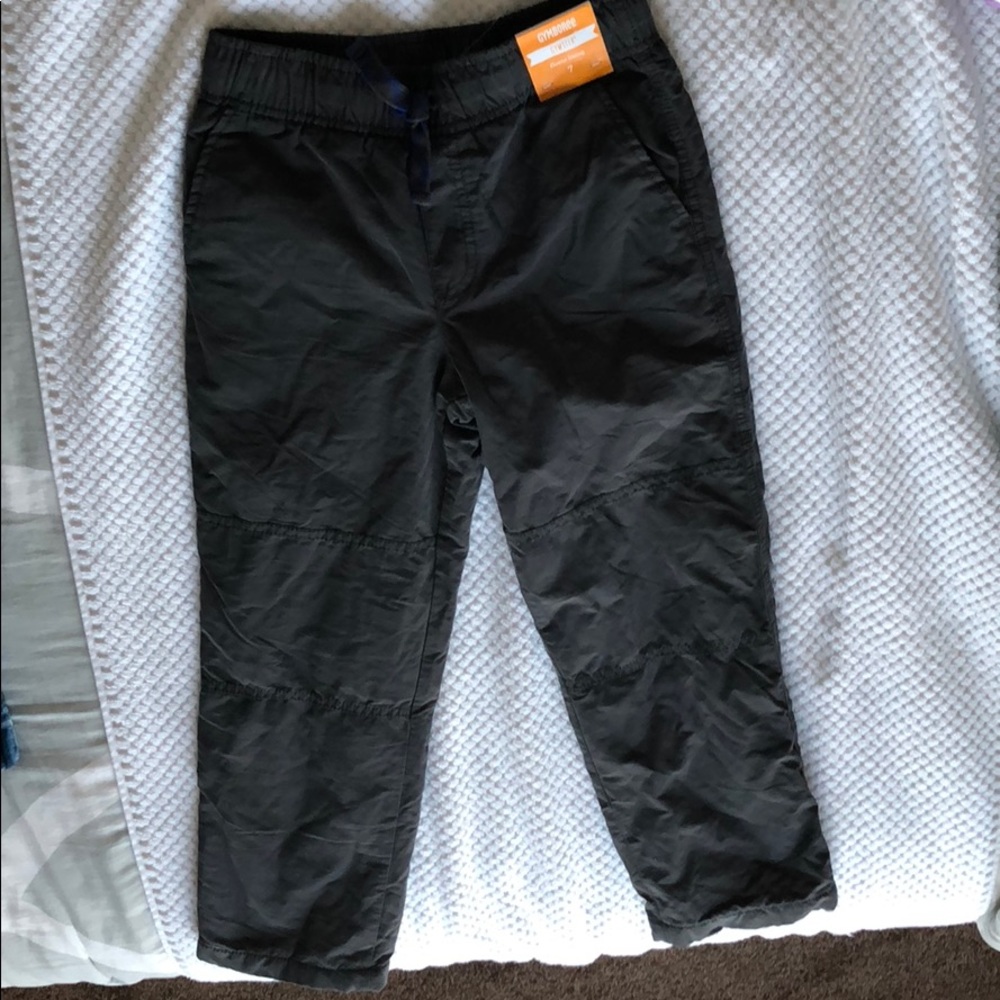 NWT Gymboree GYMSTER Grey plants!!!